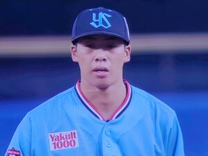 先発山野太一投手