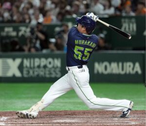 村上オープン戦1号2ラン出典日刊スポーツ撮影・たえ見朱実