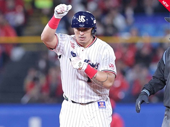 オスナ先制のタイムリー二塁打出典ヤクルト公式サイト2025/04/03