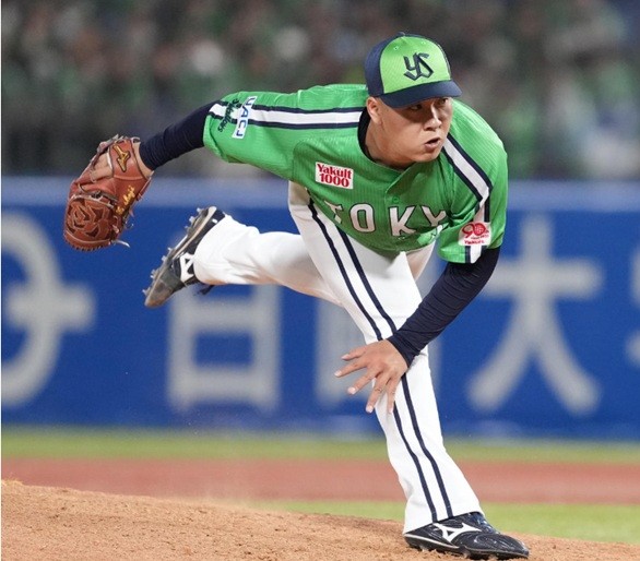 初登板後無失点記録を１０に伸ばした荘司宏太出典日刊スポーツ撮影・鈴木みどり20250430
