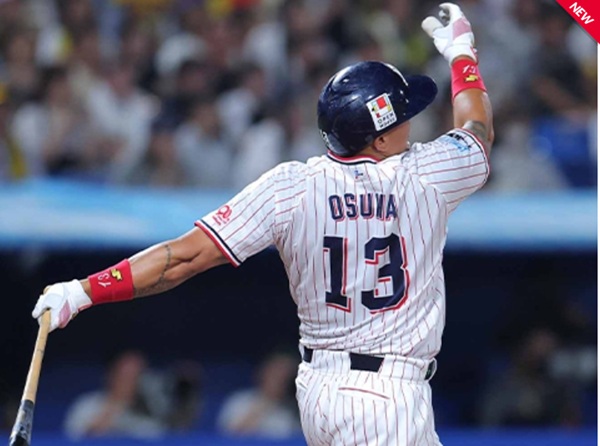 オスナ同点4号2ラン出典ヤクルト公式サイト20250627