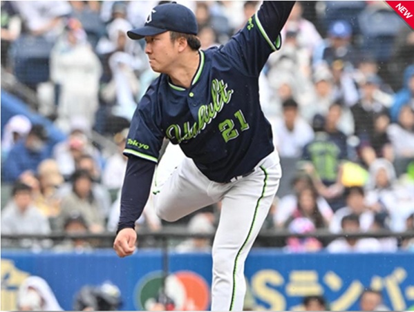 吉村7回無失点の好投出典ヤクルト公式サイト20250614
