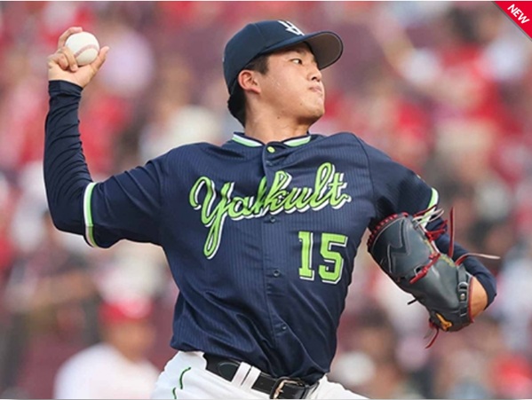 中村優斗5回無失点の粘投でプロ初勝利出典ヤクルト公式サイト2025/07/03