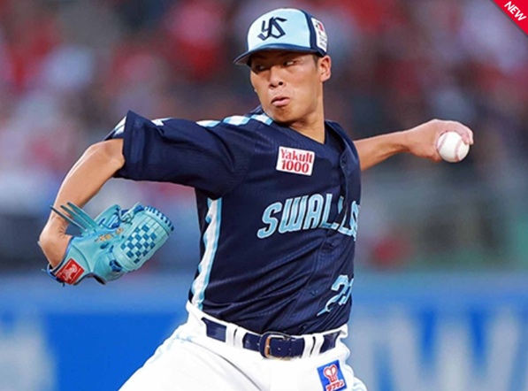 山野6回2失点9奪三振出典ヤクルト公式サイト20250830