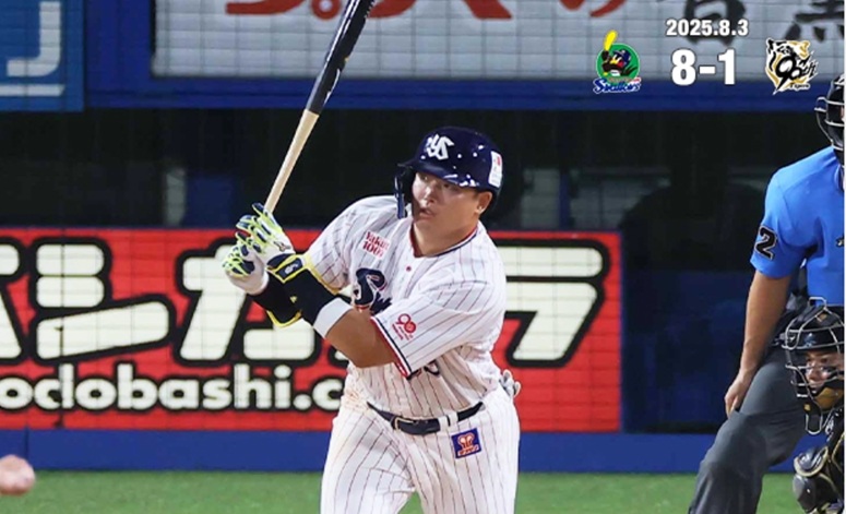 村上3号2ラン含む4安打3打点の活躍出典ヤクルト公式サイト20250803