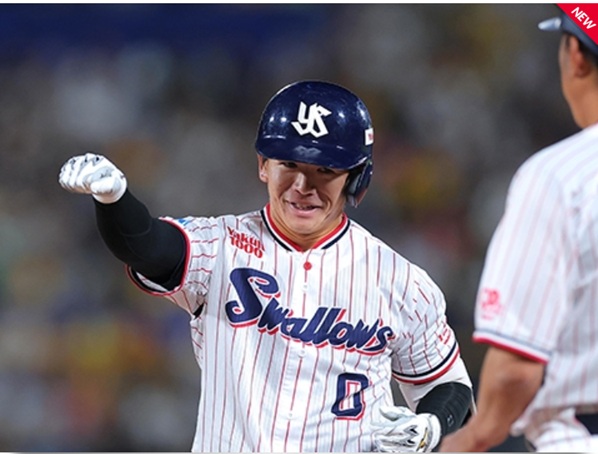 並木2本のタイムリー出典ヤクルト公式サイト20250921