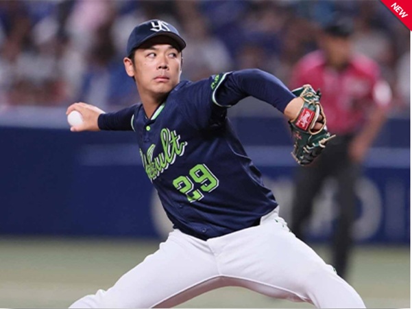 小川6回2失点（自責０）の粘投出典ヤクルト公式サイト2025/09/20