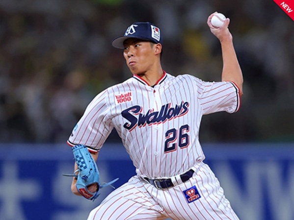 山野7回無失点9奪三振の好投で今シーズン4勝目出典ヤクルト公式サイト20250921