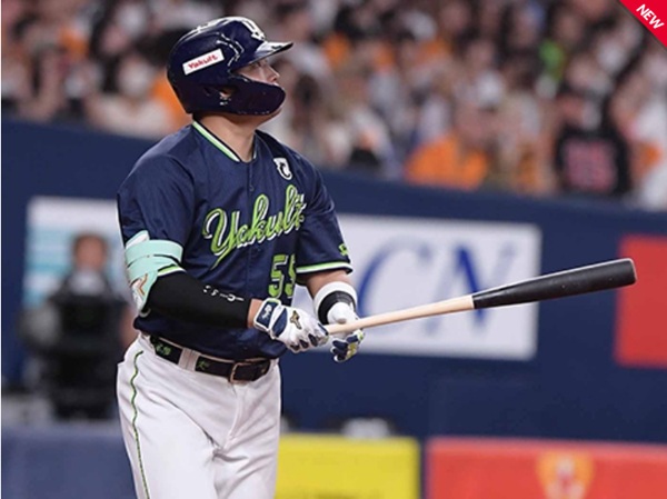 村上15号ソロで5試合連続安打出典ヤクルト公式サイト20250903