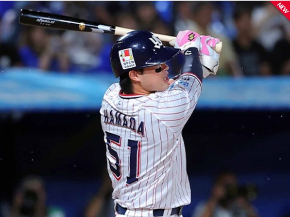 濱田タイムリー二塁打出典ヤクルト公式サイト20250913