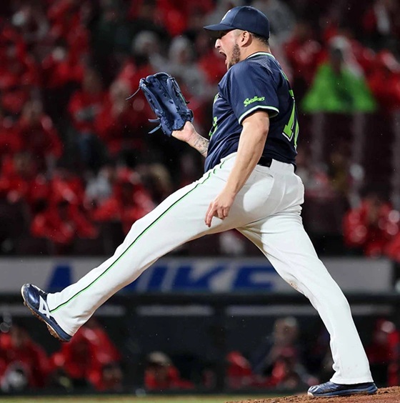 キハダ来日後連続9セーブ目出典ヤクルト公式サイト20260422