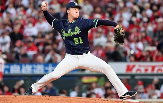 吉村6回2失点の粘投出典ヤクルト公式サイト20260421