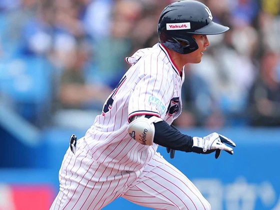 岩田反撃への二塁打出典ヤクルト公式サイト20260406