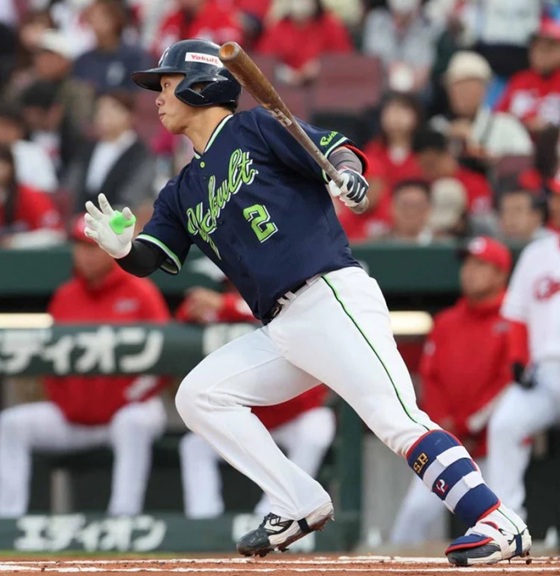 初回古賀タイムリー三塁打出典ヤクルト公式サイト20260508