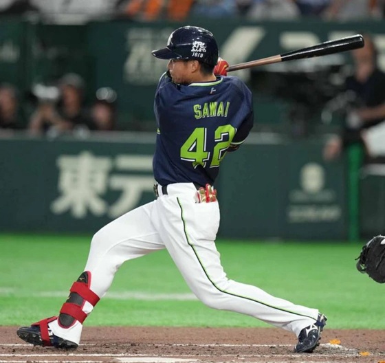 澤井今季初打席で初安打出典ヤクルト公式サイト20260505