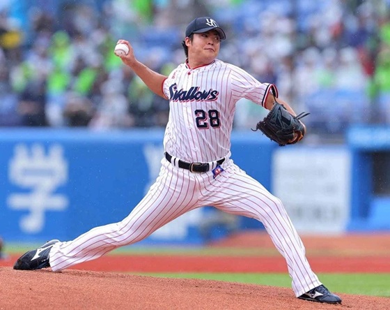 松本雨の中を力投出典ヤクルト公式サイト20260620