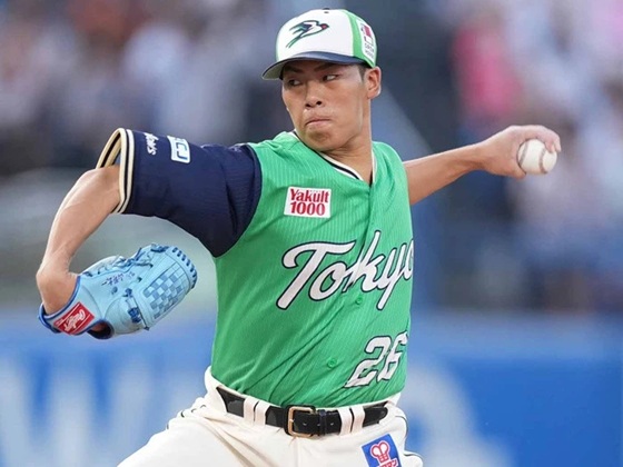 山野７回３失点の好投で８勝目出典ヤクルト公式サイト20260714