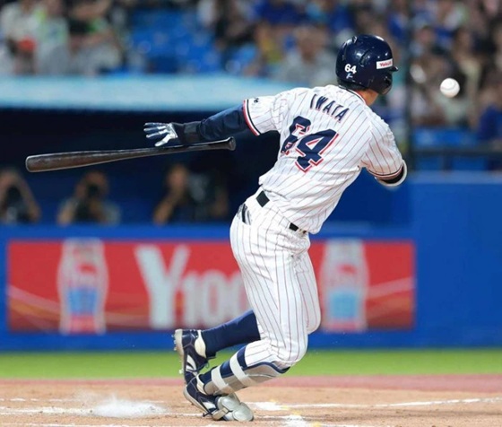 岩田セーフテイバントで出塁出典ヤクルト公式サイト2026/07/20