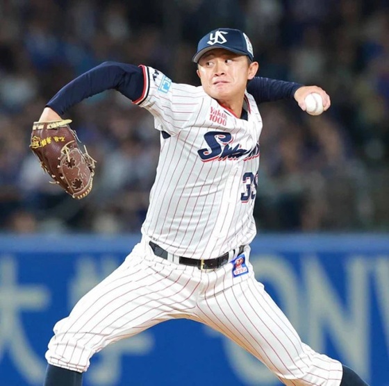 石原2イニングを投げる出典ヤクルト公式サイト20260720