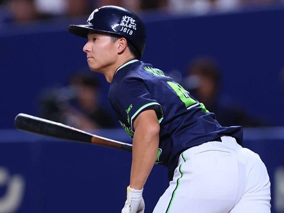 増居プロ初安打は二塁打出典ヤクルト公式サイト20260806
