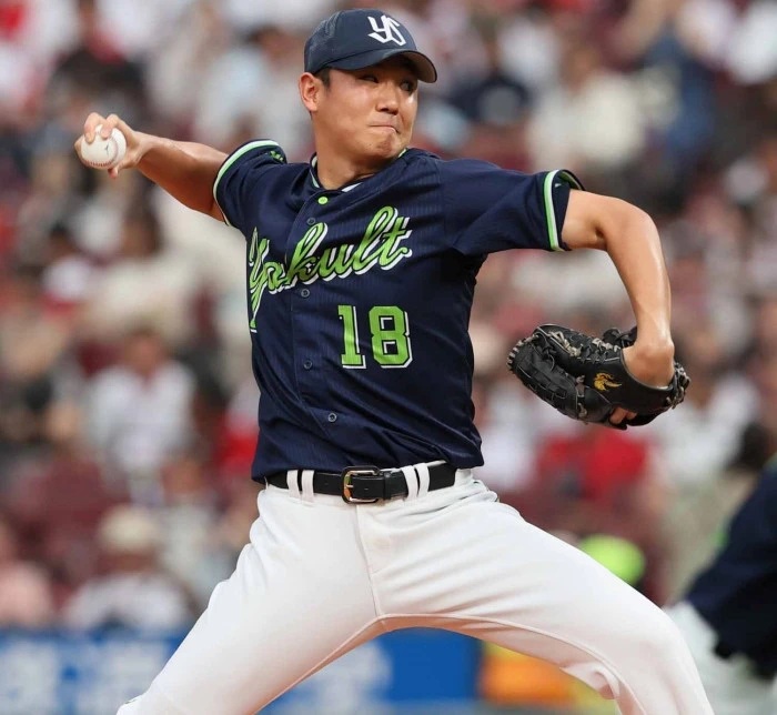 奥川8回1失点の快投で7勝目を挙げ連敗脱出出典ヤクルト公式サイト20260828