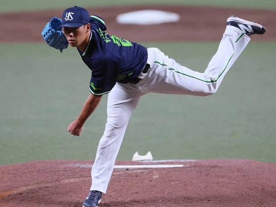 山野またも中日戦を勝てず5回4失点(自責3)出典ヤクルト公式サイト20260805