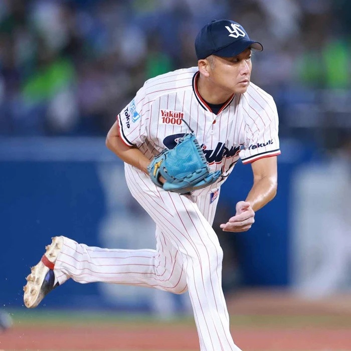 石川今季初登板も肩痛でリタイア出典ヤクルト公式サイト20260827
