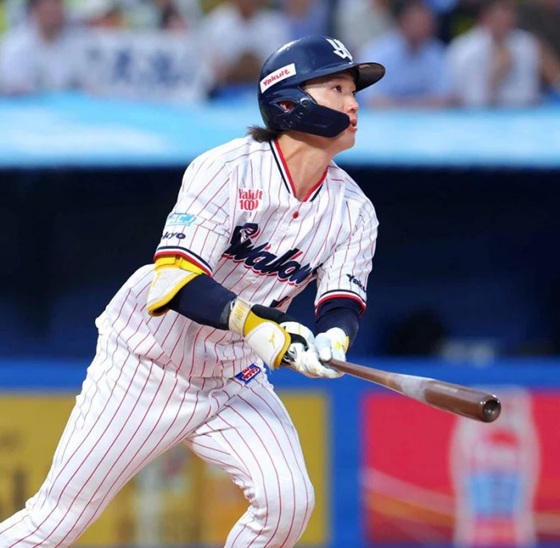 長岡先制３号含むマルチ安打出典ヤクルト公式サイト20260731