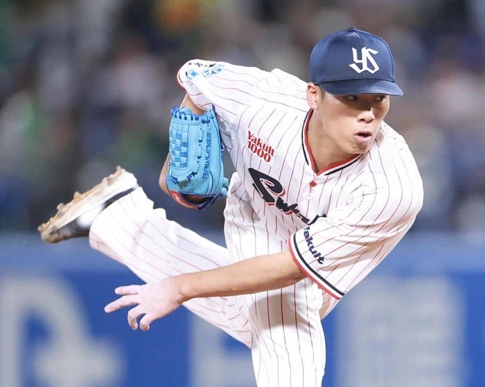 山野快投7回1安打1失点も勝付かず出典ヤクルト公式サイト20261002